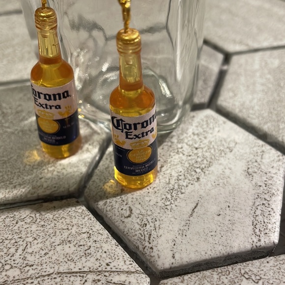 Corona Extra Bottle Earrings - Picture 2 of 4